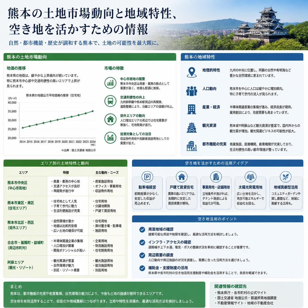 熊本の土地活用の現状